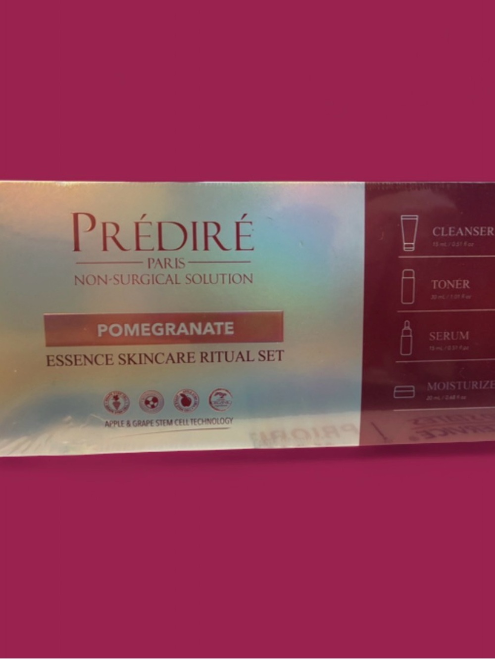 Predire Pomegranate Essence Skincare Ritual Set